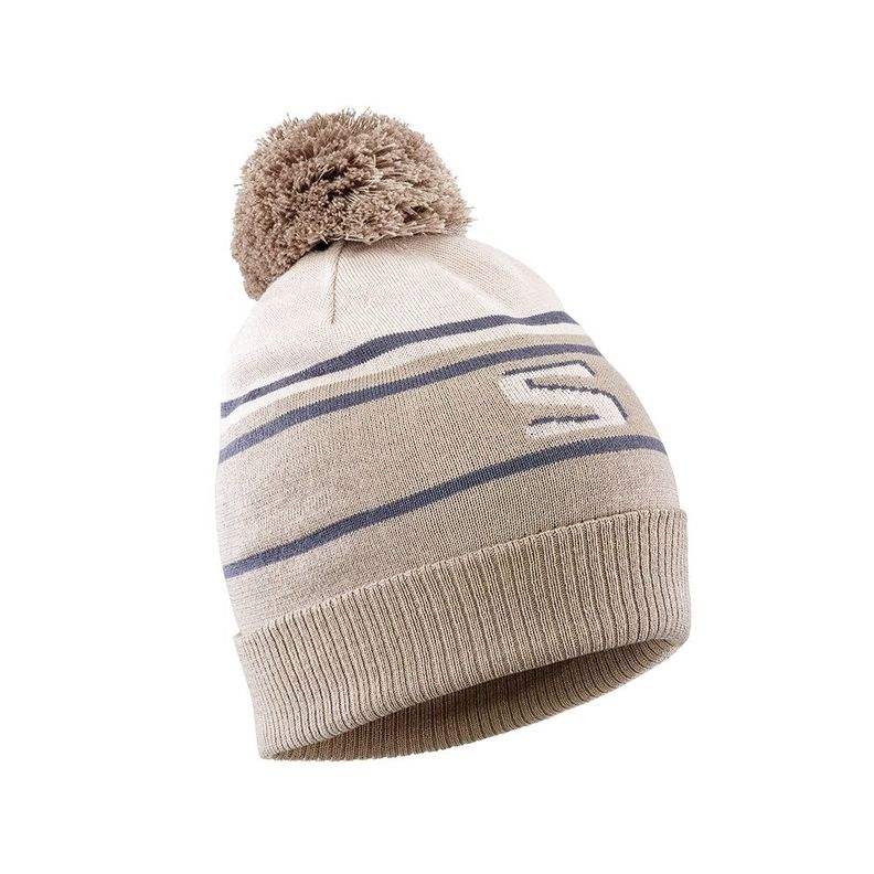 Gorro Heritage Beanie Café Salomon-0
