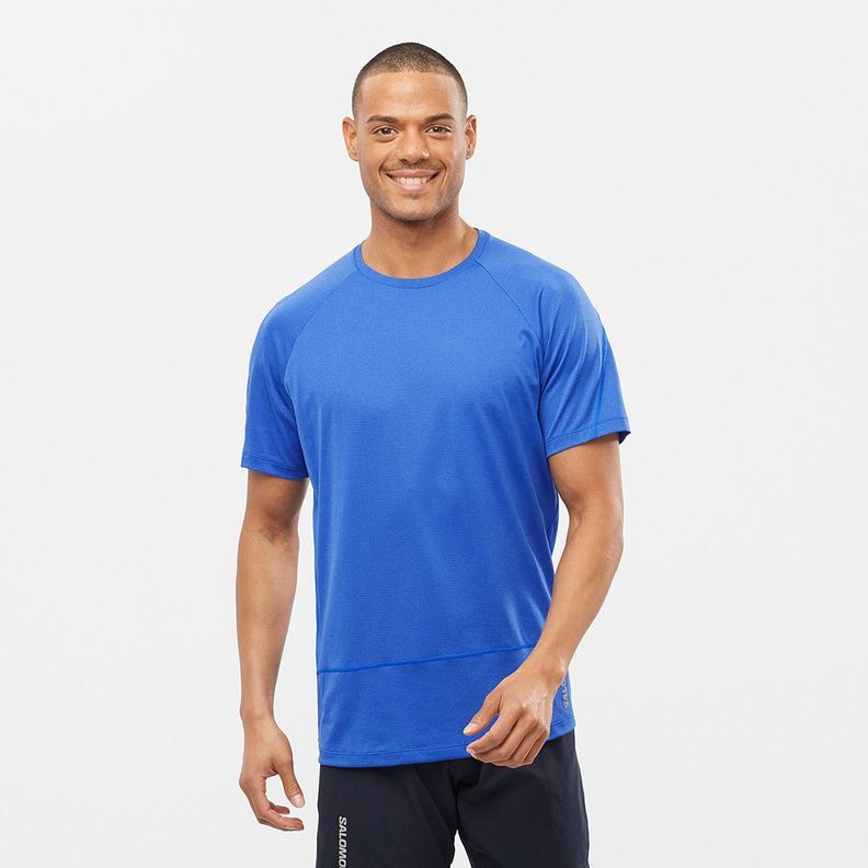 Polera Cross Run Ss Tee M Hombre Salomon-2