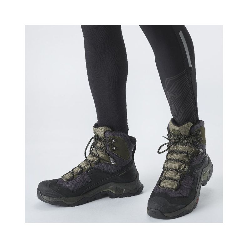 Zapatilla Hombre Quest Element Gtx Negro Salomon-4