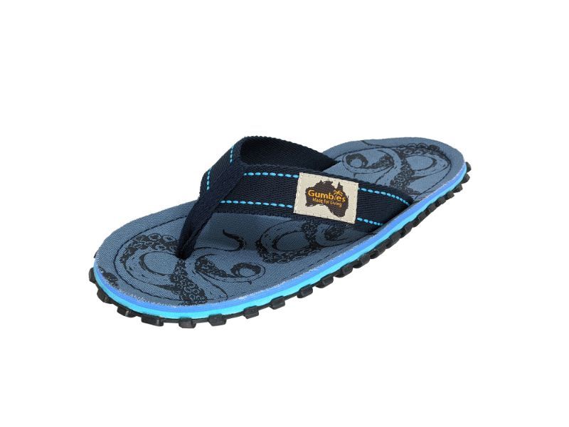Sandalia Hombre Íslander Flip-Flop Azul Gumbies-1