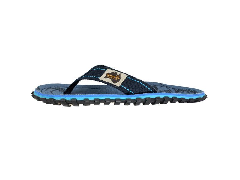 Sandalia Hombre Íslander Flip-Flop Azul Gumbies-2