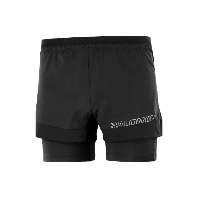 Short Hombre Cross 2in1 Negro Salomon-5