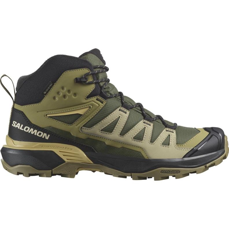 Zapatilla Hombre X Ultra 360 Mid Gtx Verde Salomon-0