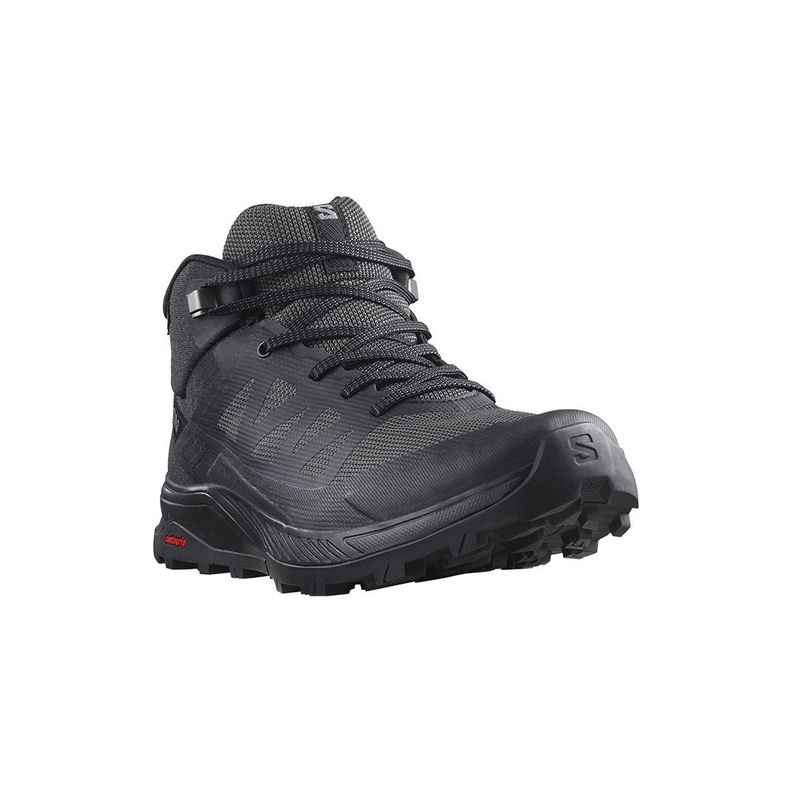 Zapatilla Mujer Outrise Mid Gtx W Negro Salomon-4