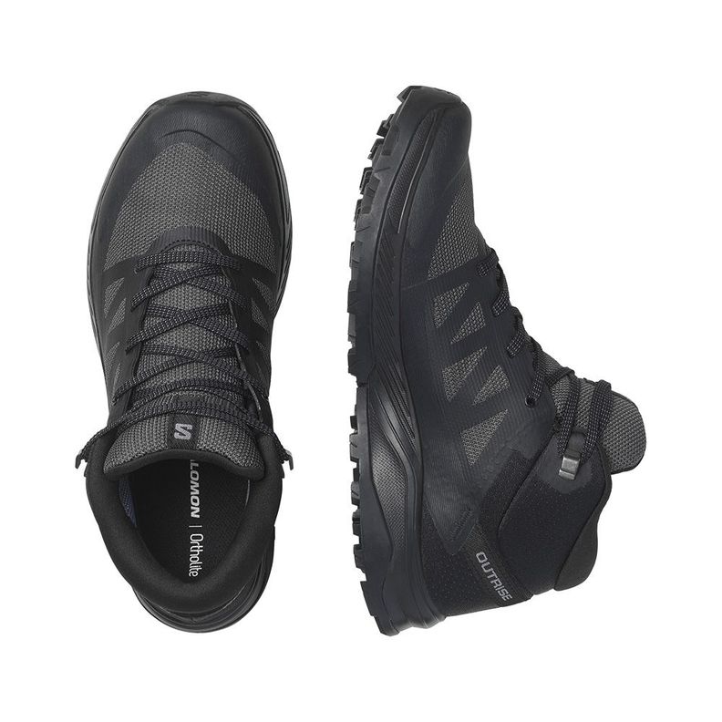 Zapatilla Mujer Outrise Mid Gtx W Negro Salomon-7