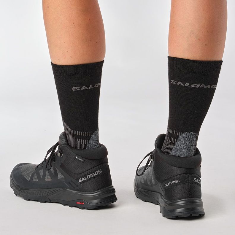 Zapatilla Mujer Outrise Mid Gtx W Negro Salomon-8