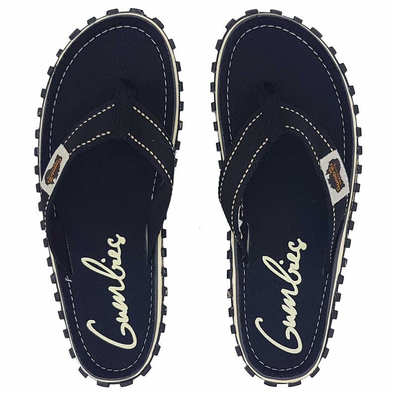 Sandalia Canvas Black/U Gumbies-0