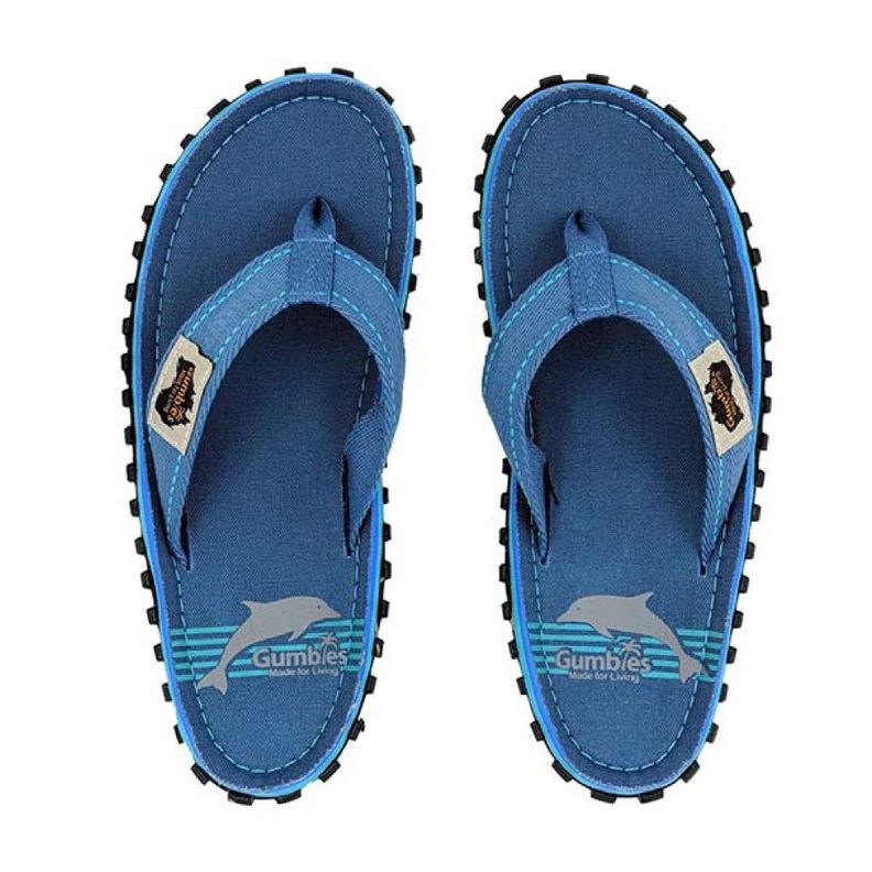 Sandalia Canvas Blue Pool Gumbies-0