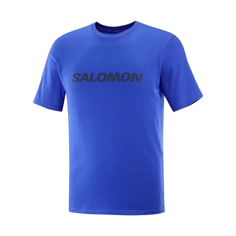 Polera Sal Logo Perf Ss Tee M Hombre Salomon-0