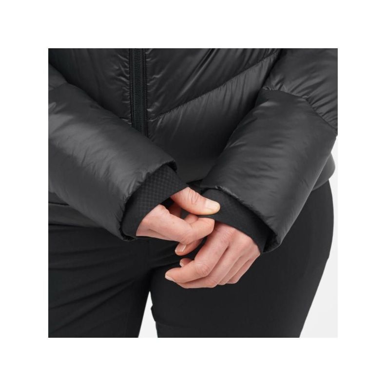 Chaqueta Mujer Outline Down Hooded Jkt W Negro Salomon-9