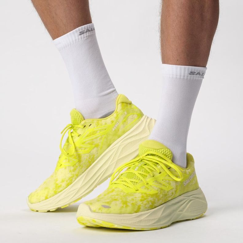 Zapatilla Hombre Aero Glide 2 Amarillo Salomon-3
