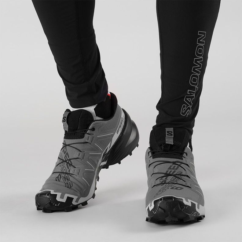 Zapatilla Hombre Speedcross 6 Gris Salomon-8
