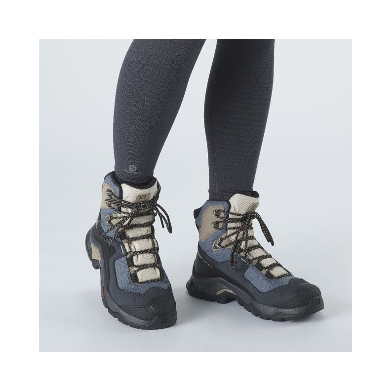 Zapatilla Mujer Quest Element GTX Marrón Salomon-5