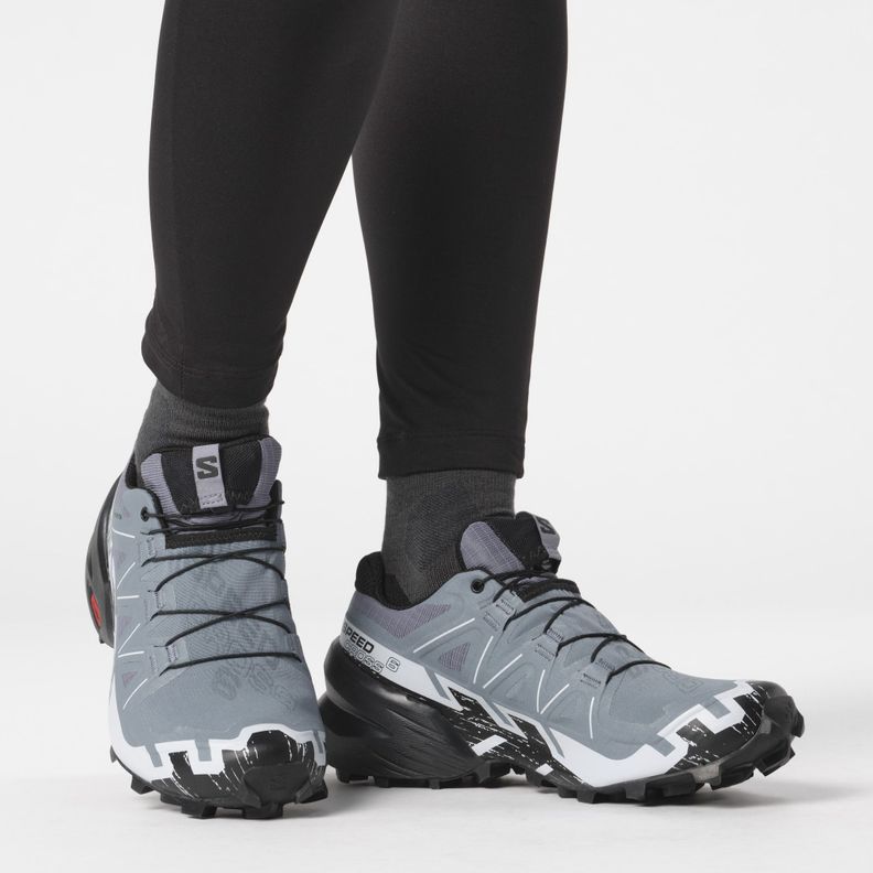 Zapatilla Mujer Speedcross 6 Gtx W Gris Salomon-7