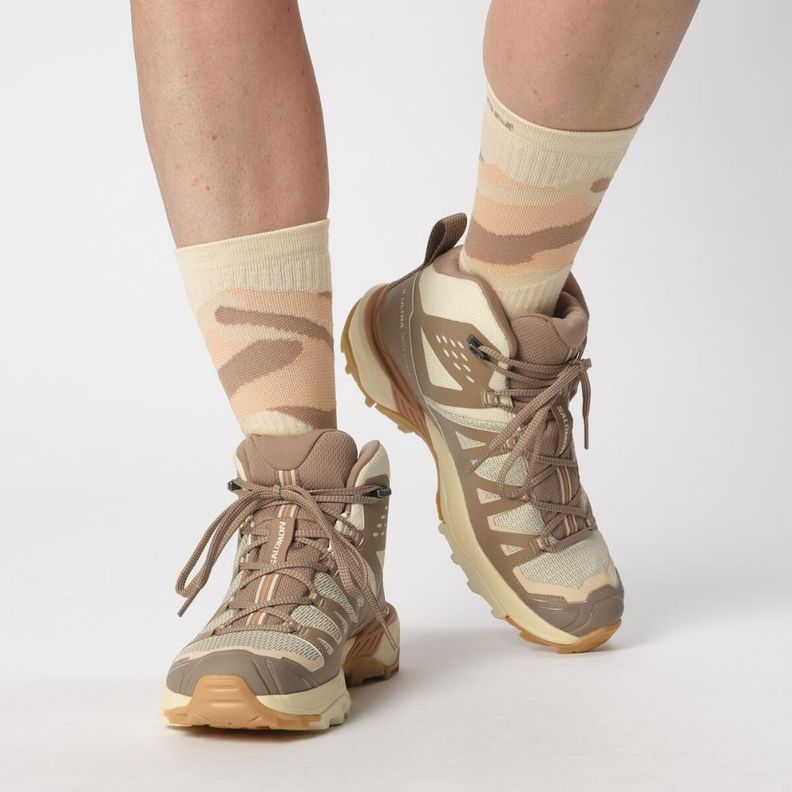 Zapatilla Mujer X Ultra 360 Edge Mid W Beige Salomon-1