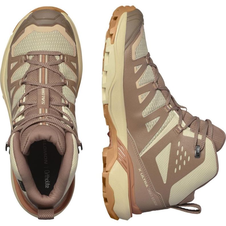 Zapatilla Mujer X Ultra 360 Edge Mid W Beige Salomon-4