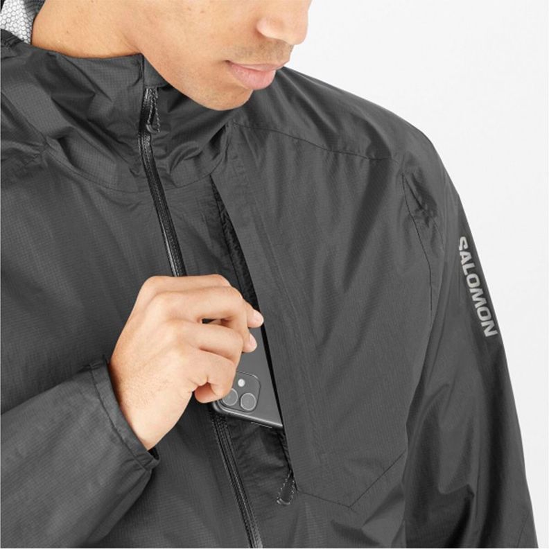 Chaqueta Hombre Bonatti Wp Jacket M Negro Salomon-2
