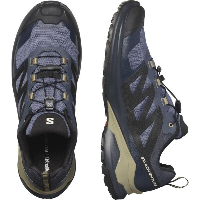 Zapatilla Hombre X-Adventure Gtx Gris Salomon-1