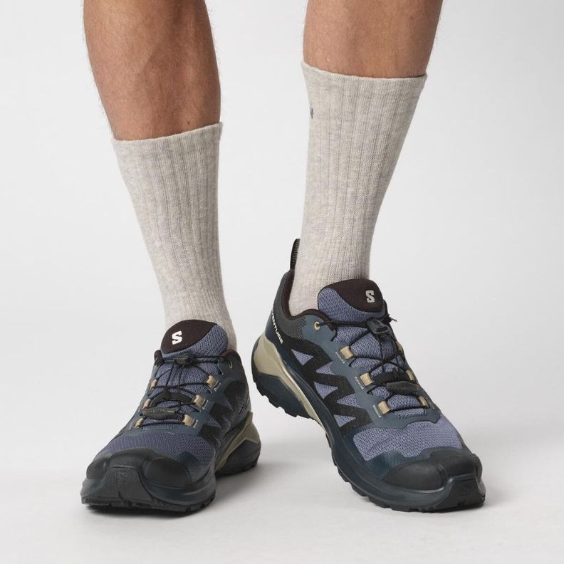 Zapatilla Hombre X-Adventure Gtx Gris Salomon-6