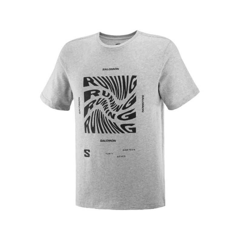 Polera Hombre Running Graphic Salomon-0