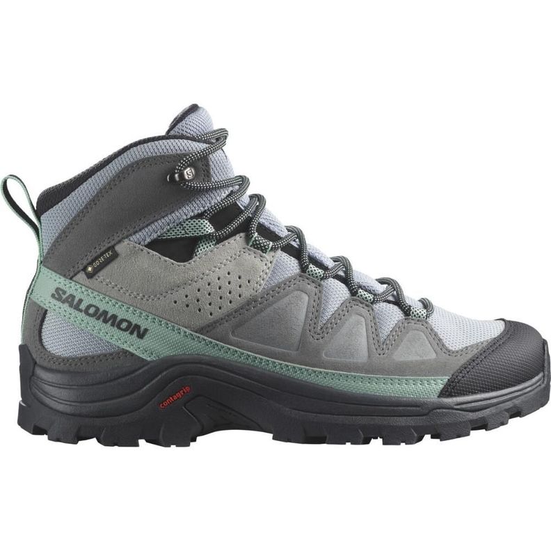 Zapatilla Mujer Quest Rove Gtx Gris Salomon-0