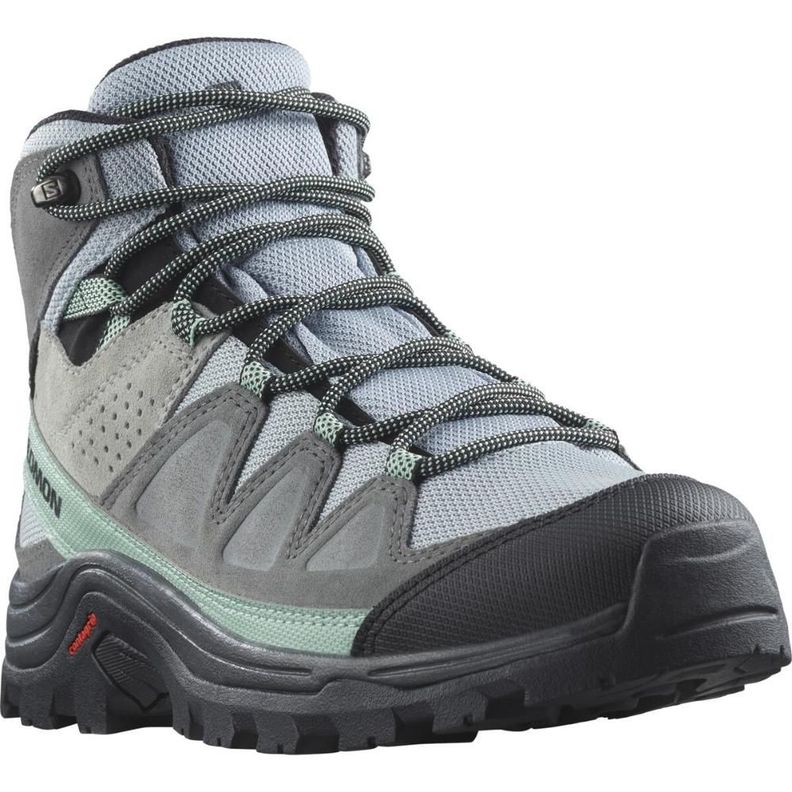Zapatilla Mujer Quest Rove Gtx Gris Salomon-1