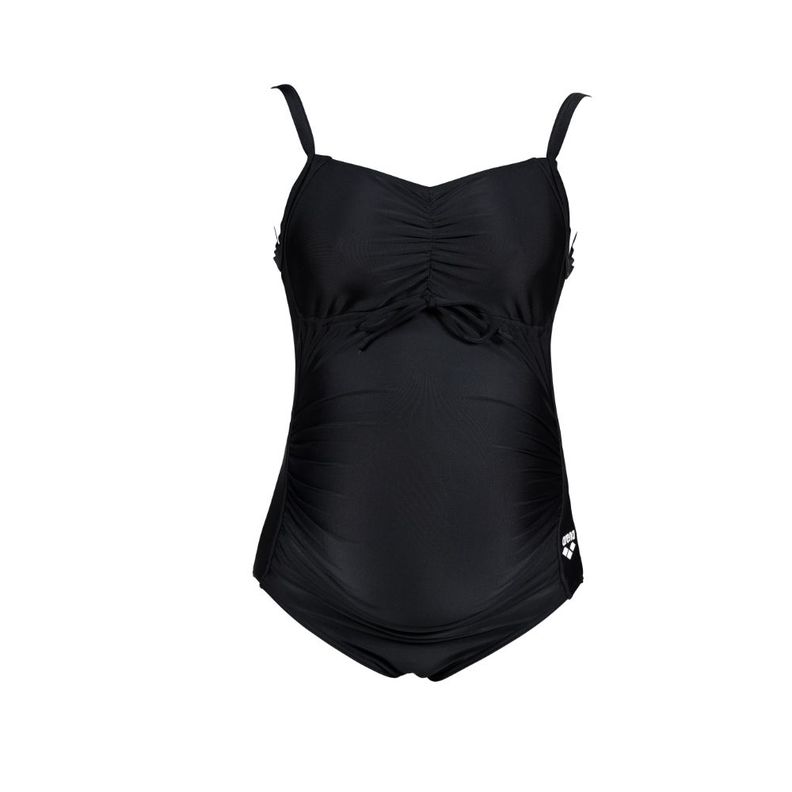 Traje De Baño De Una Pieza Mujer Pregnancy R  Negro Arena-0
