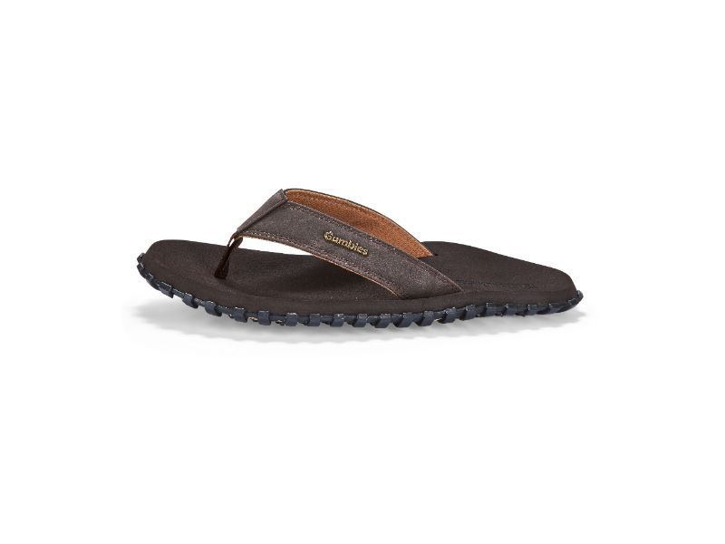 Sandalia Hombre Vegovert Flip- Flop Marron Gumbies-2