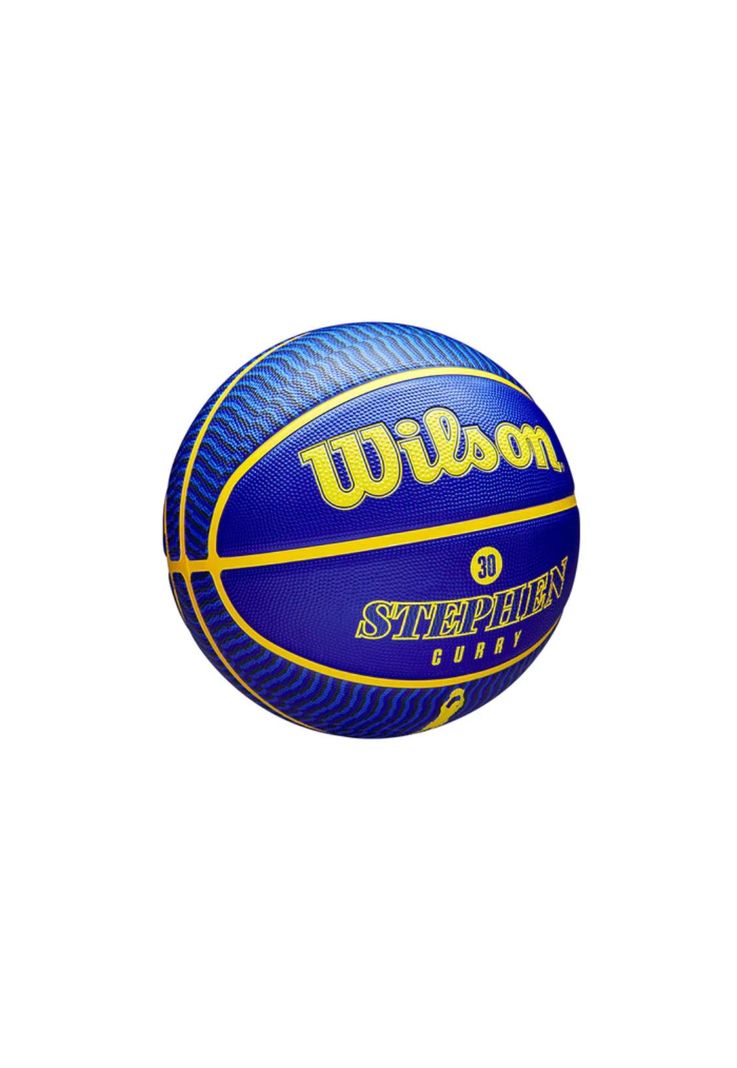 Balón De Basketball Wilson Nba Player Icon Bskt Curry Azul-2