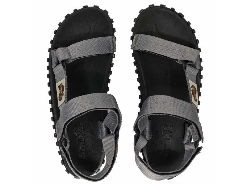 Sandalia Hombre Scrambler Sandal Gris Gumbies-0