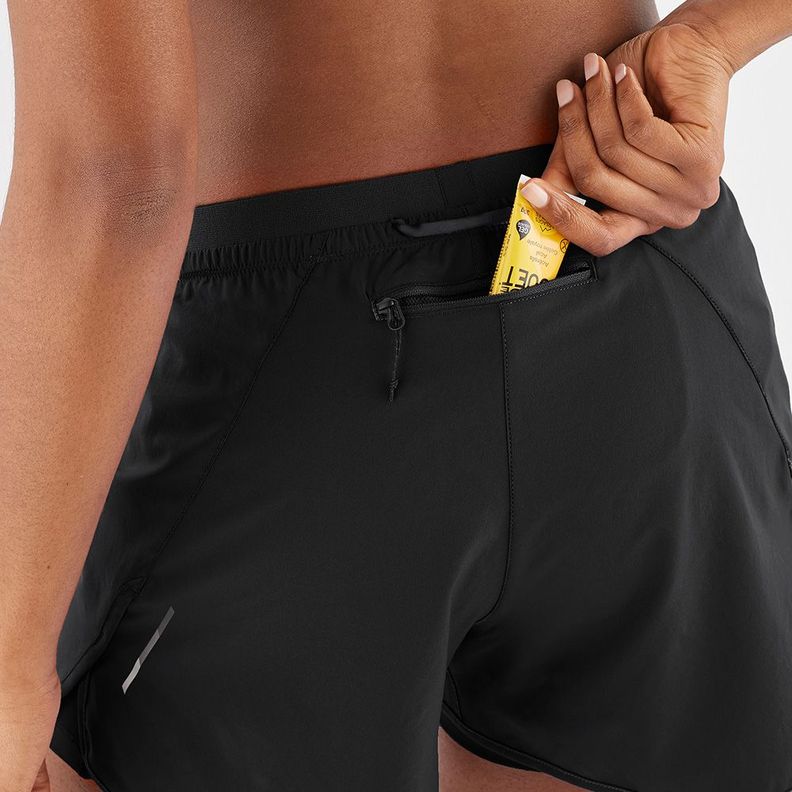 Short Cross 2In1 Short W Mujer Salomon-1