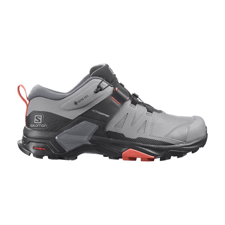Zapatilla Mujer X Ultra 4 Gtx W Gris-0