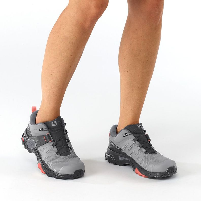 Zapatilla Mujer X Ultra 4 Gtx W Gris-3