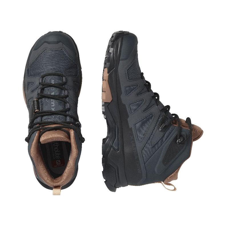 Zapato Mujer X Ultra 4 Mid Gtx Gris Salomon-1