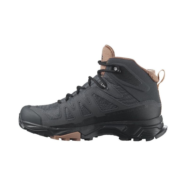 Zapato Mujer X Ultra 4 Mid Gtx Gris Salomon-5