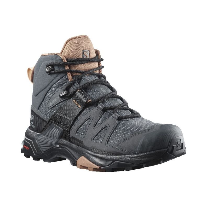 Zapato Mujer X Ultra 4 Mid Gtx Gris Salomon-7