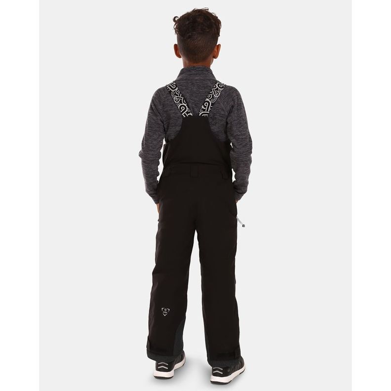 Pantalon Nieve Niño CHARLIE-J Negro Kilpi-1
