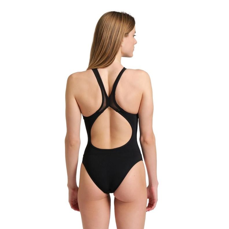 Traje De Baño Mujer Arena Feel Mesh Panels Pro N-1