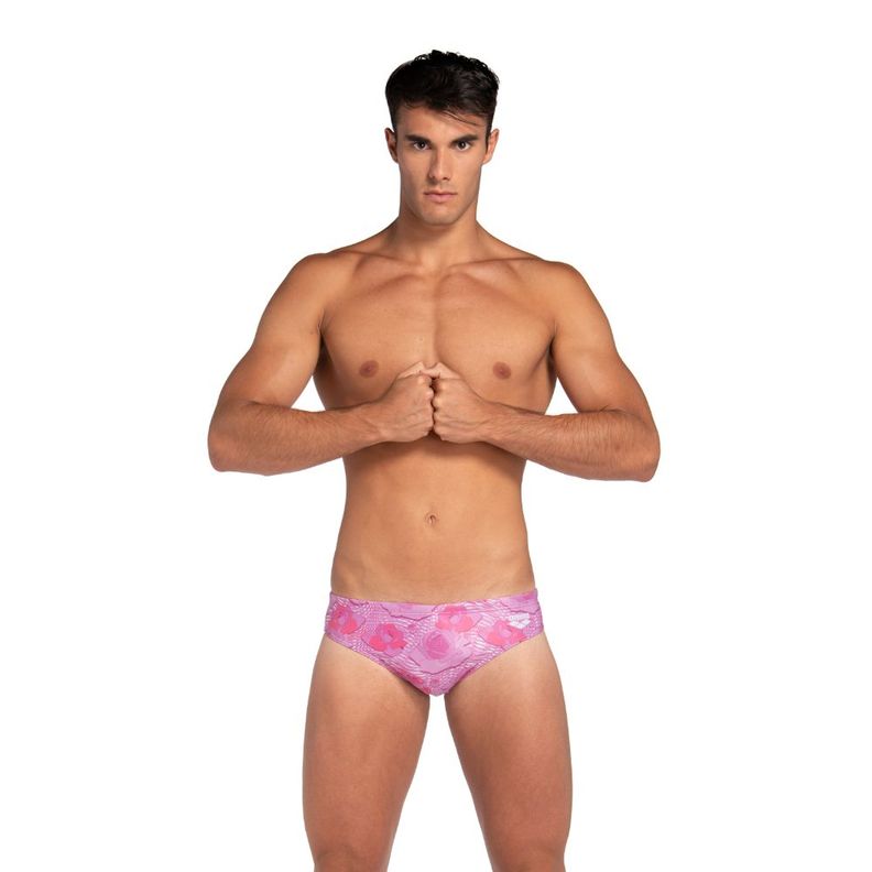 Zunga Hombre Brief Breast Cancer Rosado Arena