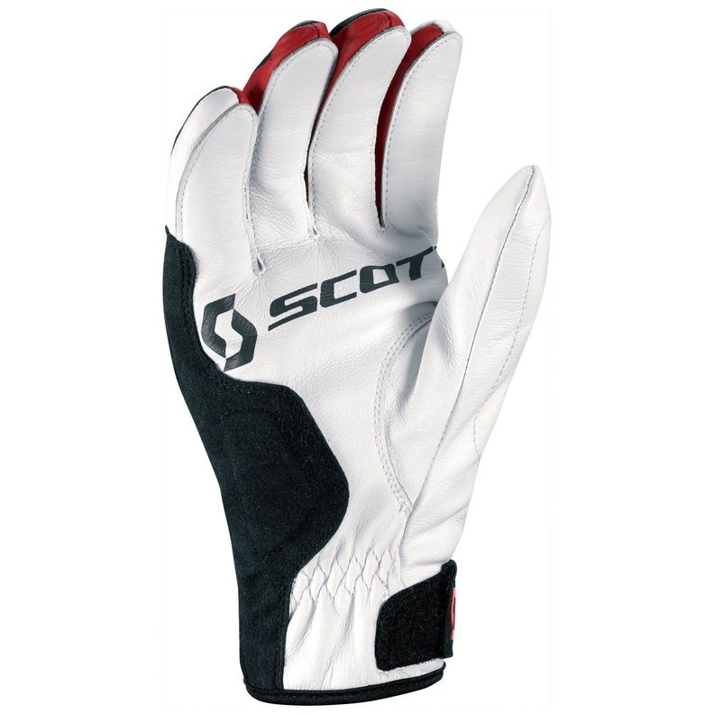 Guantes Moto Lane 2 White Scott-1