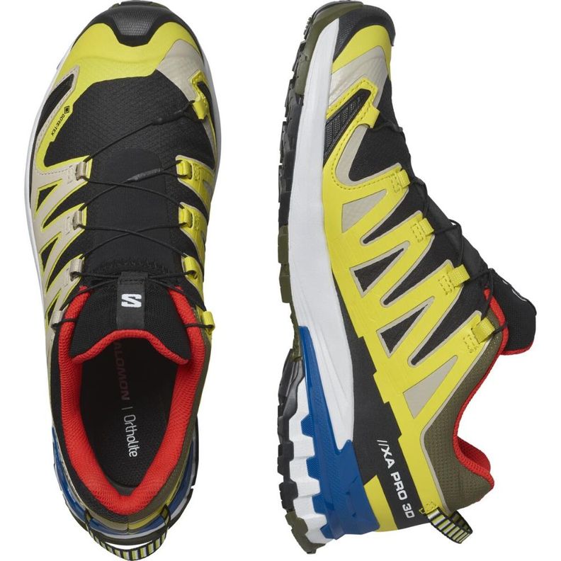 Zapatilla Hombre Xa Pro 3D V9 Gtx Amarillo Salomon-6