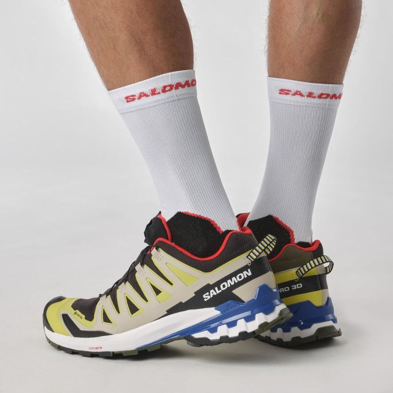 Zapatilla Hombre Xa Pro 3D V9 Gtx Amarillo Salomon-7