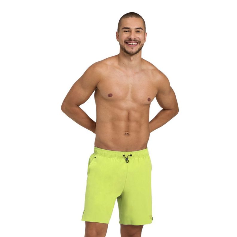 Traje De Baño Hombre Evo Beach Boxer Solid Am Arena-0