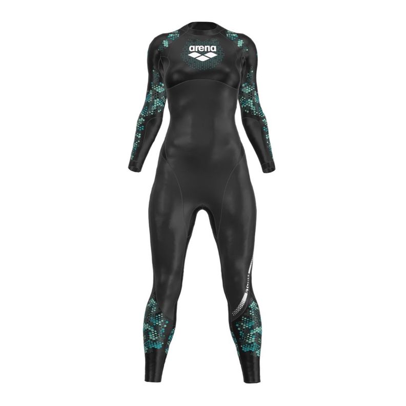 Traje De Baño De Una Pieza Mujer Storm Wetsuit  Negro Arena-0