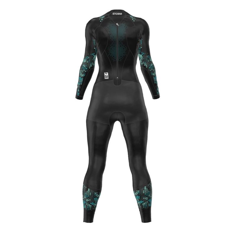 Traje De Baño De Una Pieza Mujer Storm Wetsuit  Negro Arena-1
