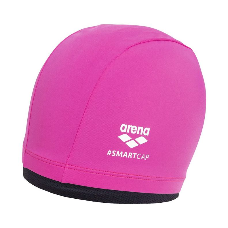 Gorro De Natacion Smartcap Mujer Arena Rosado