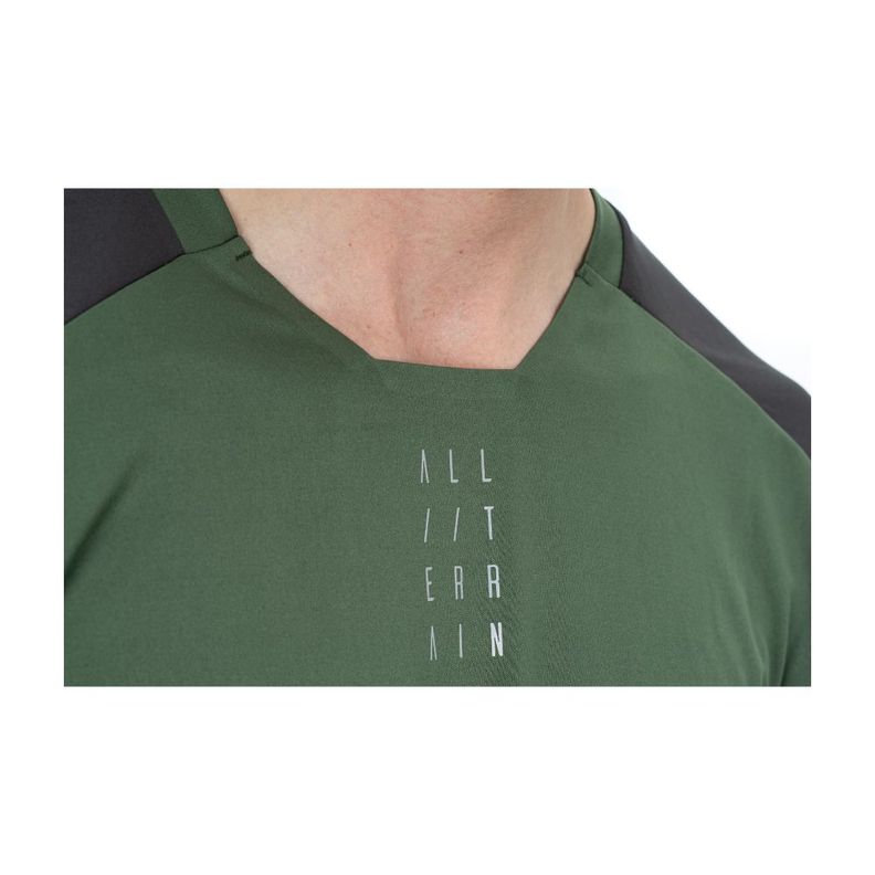 JERSEY CUBE ATX ROUND NECK S/S OLIVE´N´GREY-3