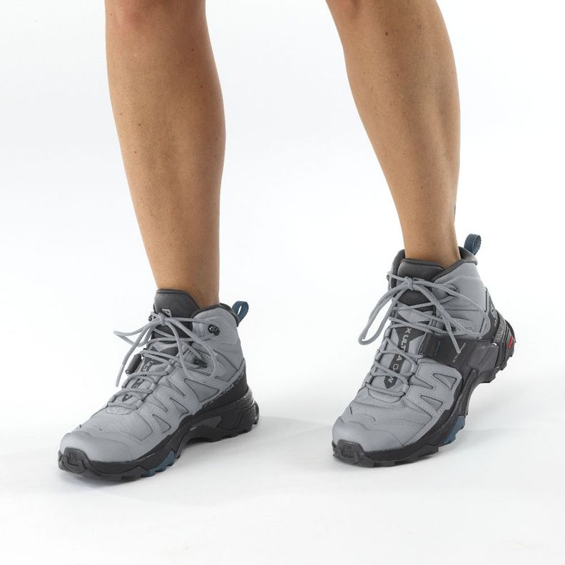 Zapatilla Mujer X Ultra 4 Mid Gtx Negro Salomon-3
