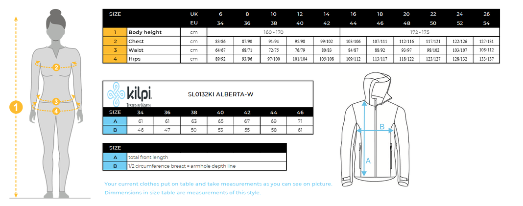 Chaqueta Mujer Alberta Rojo Kilpi-7
