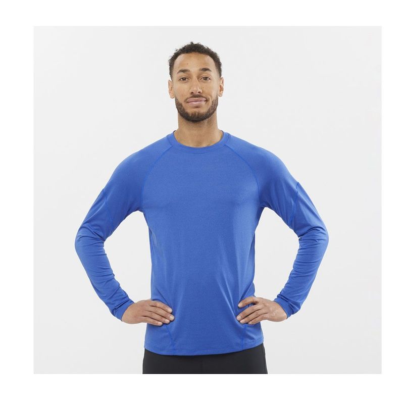Polera Cross Run Ls Tee M Hombre Salomon-2